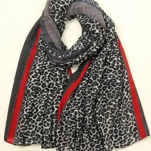 Leopard Print Scarf
